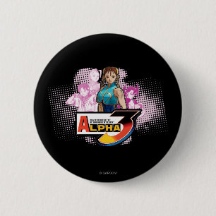 Street Fighter Alpha 3 Femme Fatale Pinback Button