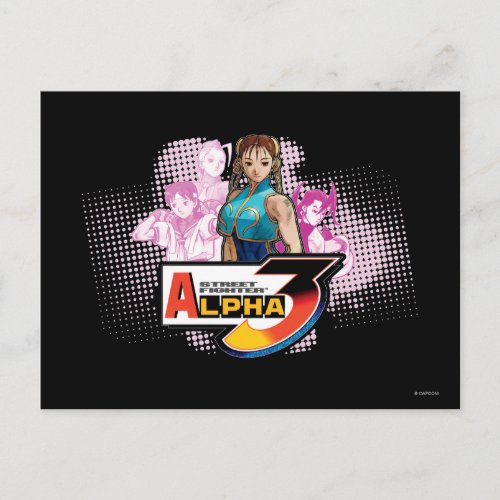 Street Fighter Alpha 3 Femme Fatale Postcard