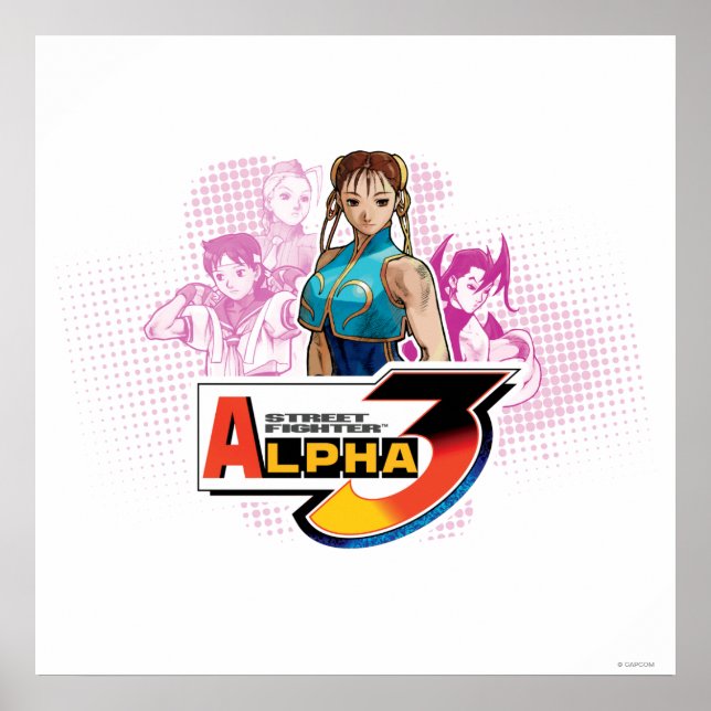 Street Fighter Alpha 3 Femme Fatale Poster (Front)
