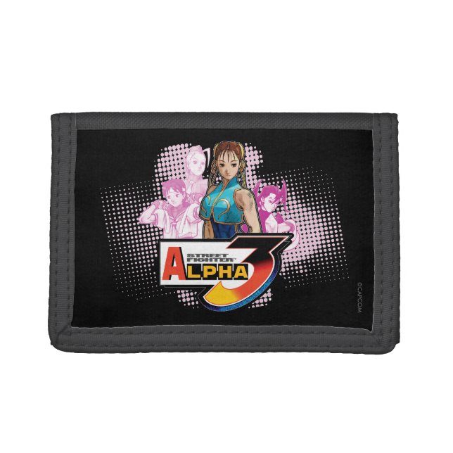 Street Fighter Alpha 3 Femme Fatale Tri-fold Wallet (Front)