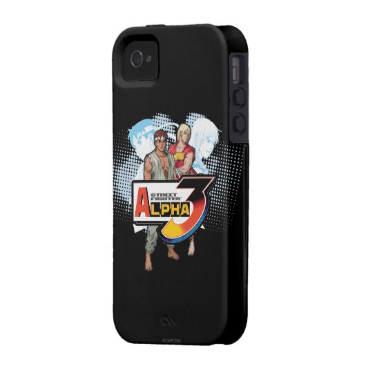 Street Fighter Alpha 3 Ken & Ryu 2 Case-Mate iPhone Case (Back Left)