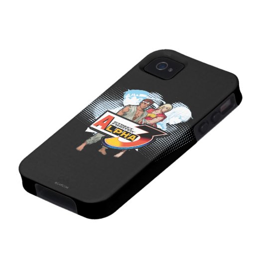 Street Fighter Alpha 3 Ken & Ryu 2 Case-Mate iPhone Case (Bottom)