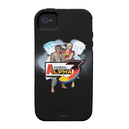 Street Fighter Alpha 3 Ken & Ryu 2 Case-Mate iPhone Case (Back)