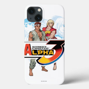Street Fighter Alpha 3 Ken & Ryu iPhone 13 Case