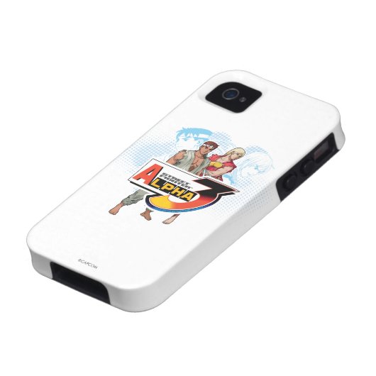 Street Fighter Alpha 3 Ken & Ryu Case-Mate iPhone Case (Bottom)