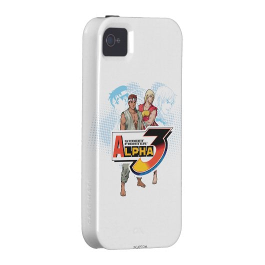 Street Fighter Alpha 3 Ken & Ryu Case-Mate iPhone Case (Back/Right)