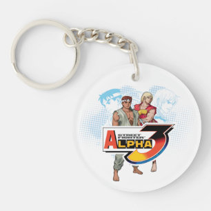 Street Fighter Alpha 3 Ken & Ryu Keychain