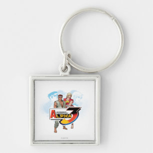 Street Fighter Alpha 3 Ken & Ryu Keychain