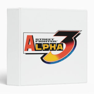 Street Fighter Alpha 3 Logo Binder