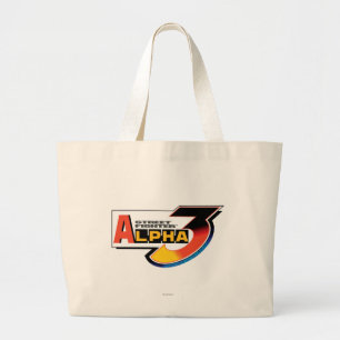 Street Fighter Alpha 3 Logo Large Tote Bag