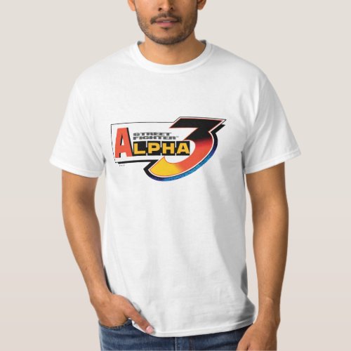 Street Fighter Alpha 3 Logo T_Shirt