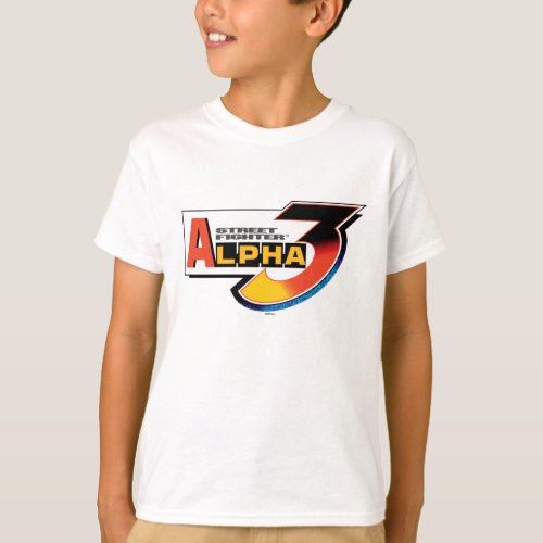 Street Fighter Alpha 3 Logo T_Shirt