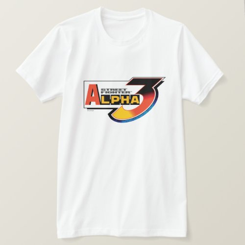 Street Fighter Alpha 3 Logo T_Shirt