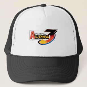 Street Fighter Alpha 3 Logo Trucker Hat