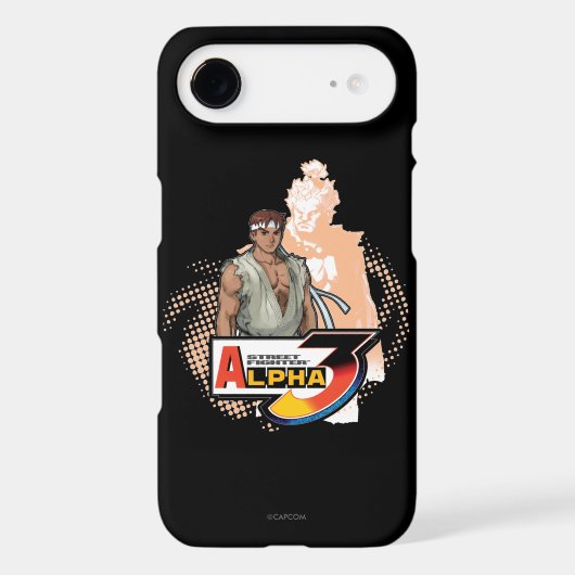 Street Fighter Alpha 3 Ryu & Akuma 2 Case-Mate iPhone Case (Back)