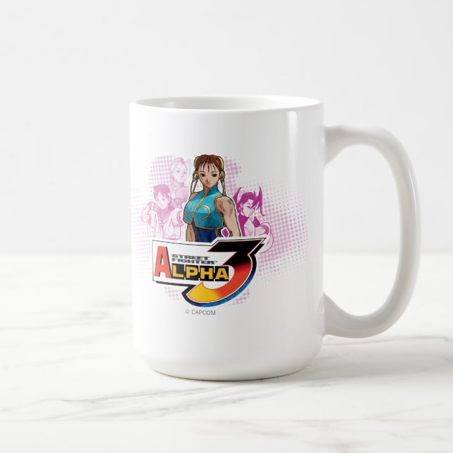 Street Fighter Alpha 3 Ryu & Akuma Coffee Mug (Right)