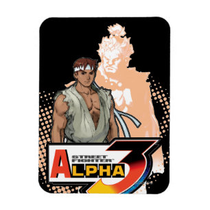 Street Fighter Alpha 3 Ryu & Akuma Magnet