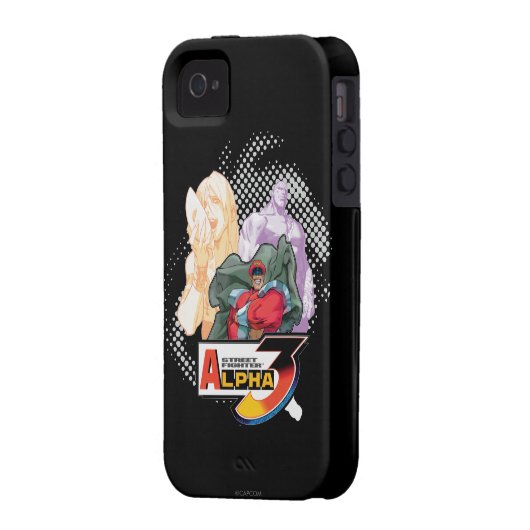 Street Fighter Alpha 3 Shadowloo 3 Case-Mate iPhone Case (Back Left)
