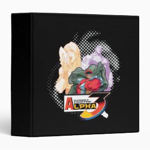 Street Fighter Alpha 3 Shadowloo 3 Ring Binder