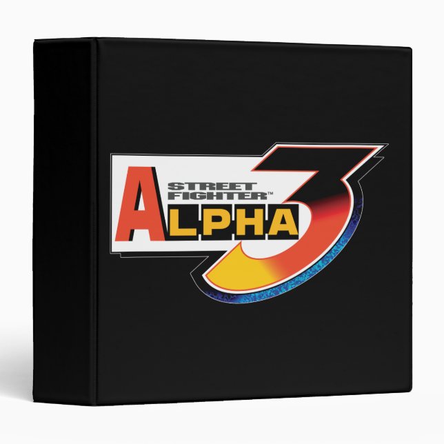 Street Fighter Alpha 3 Shadowloo Binder (Front/Spine)