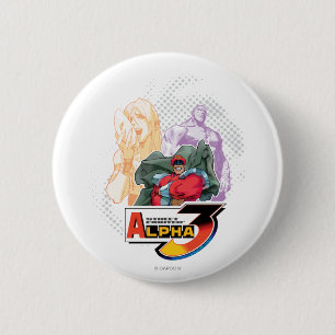 Street Fighter Alpha 3 Shadowloo Button