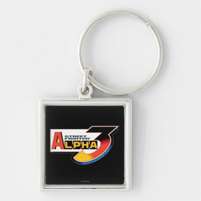 Street Fighter Alpha 3 Shadowloo Keychain (Front)