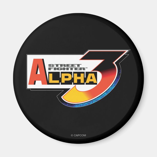 Street Fighter Alpha 3 Shadowloo Magnet (Front)