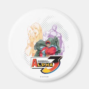 Street Fighter Alpha 3 Shadowloo Magnet
