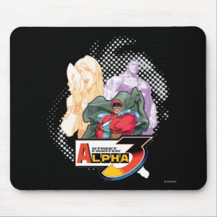 Street Fighter Alpha 3 Shadowloo Mouse Pad