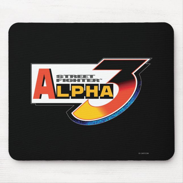 Street Fighter Alpha 3 Shadowloo Mouse Pad (Front)