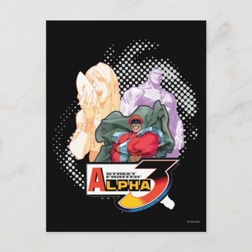 Street Fighter Alpha 3 Shadowloo Postcard