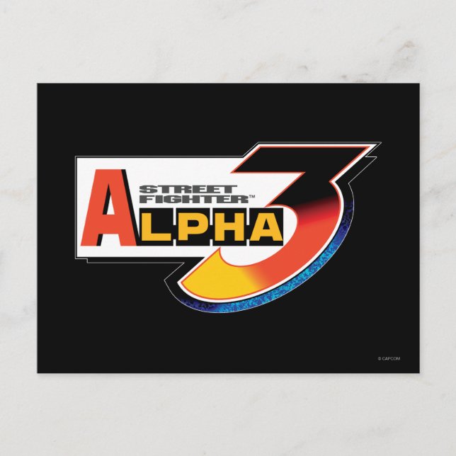 Street Fighter Alpha 3 Shadowloo Postcard (Front)