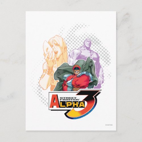 Street Fighter Alpha 3 Shadowloo Postcard