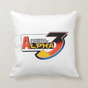 Street Fighter Alpha 3 Shadowloo Throw Pillow
