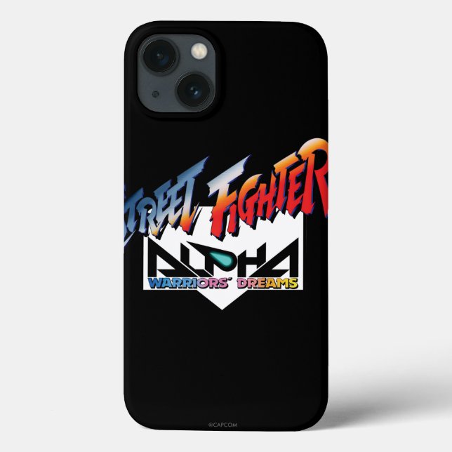 Street Fighter Alpha Logo Case-Mate iPhone Case (Back)