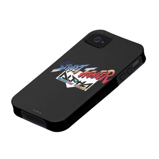 Street Fighter Alpha Logo Case-Mate iPhone Case (Bottom)