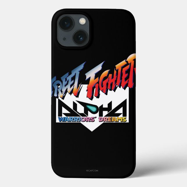 Street Fighter Alpha Logo Case-Mate iPhone Case (Back)