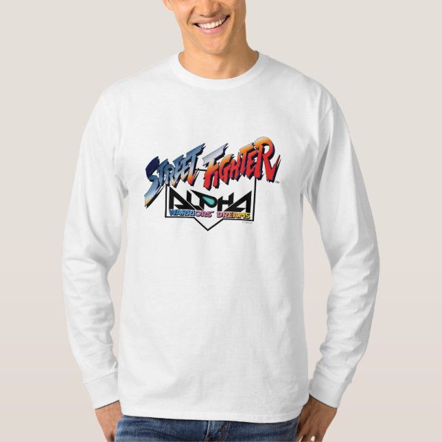 Street Fighter Alpha Logo T-Shirt (Front)