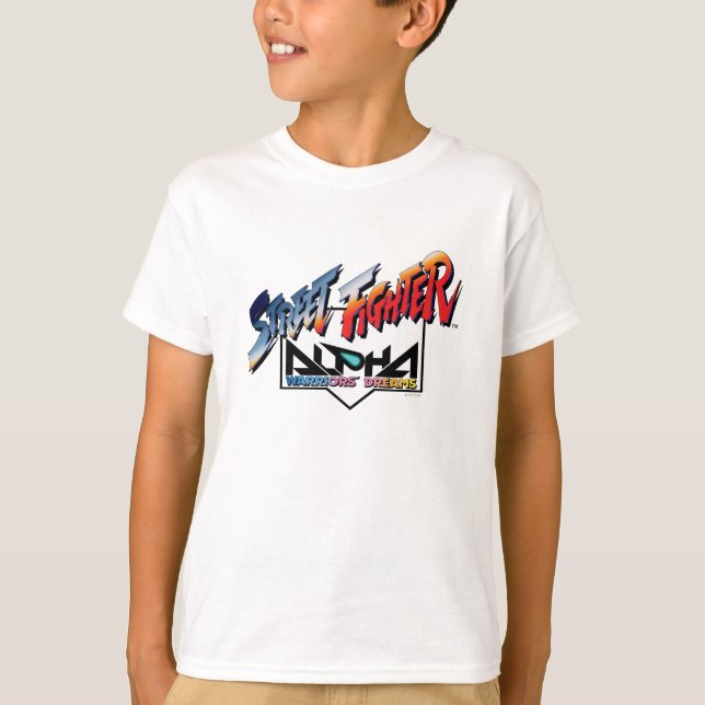 Street Fighter Alpha Logo T-Shirt (Front)