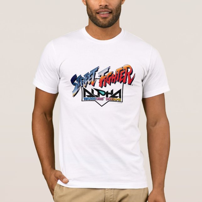 Street Fighter Alpha Logo T-Shirt (Front)