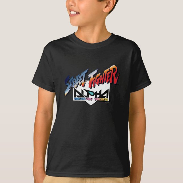Street Fighter Alpha Logo T-Shirt (Front)