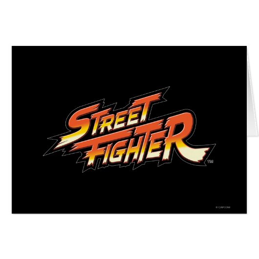 Street Fighter Brand Logo (Front Horizontal)
