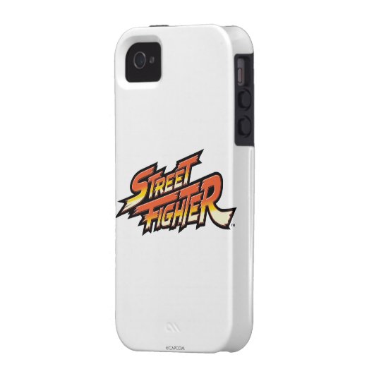 Street Fighter Brand Logo Case-Mate iPhone Case (Back Left)
