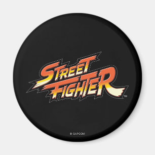 Street Fighter Brand Logo Magnet