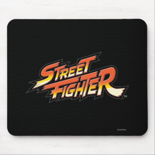 Street Fighter Brand Logo Mouse Pad