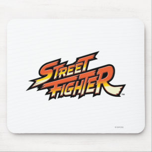 Street Fighter Brand Logo Mouse Pad
