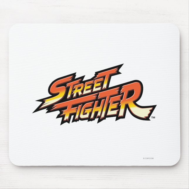 Street Fighter Brand Logo Mouse Pad (Front)