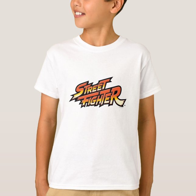 Street Fighter Brand Logo T-Shirt (Front)