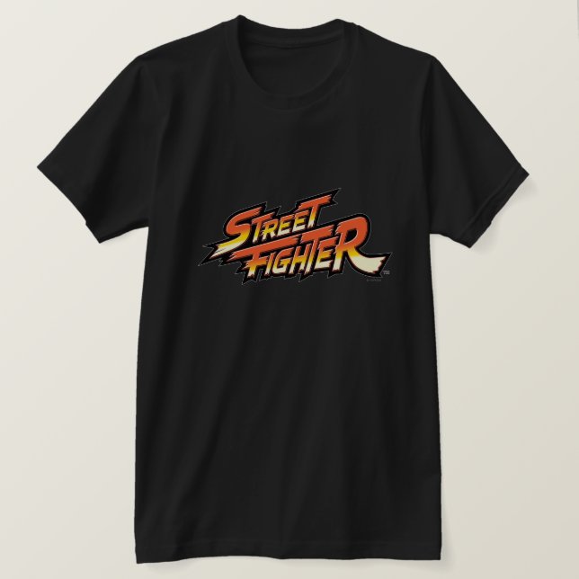 Street Fighter Brand Logo T-Shirt (Design Front)