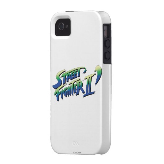 Street Fighter II' Logo 2 Case-Mate iPhone Case (Back Left)
